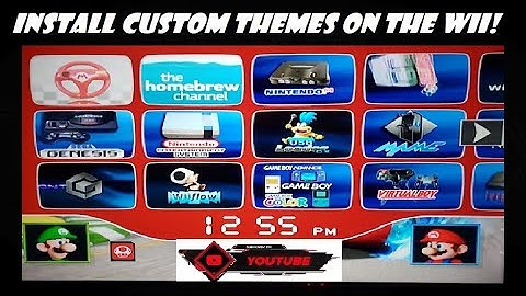 How to Install Custom Wii Menu Themes! Easy Guide.