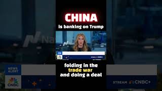 China is banking on Trump folding in the trade war and doing a deal: China Beige Book COO