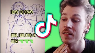 Watching Tiktok Art Tips & Making Bad Art
