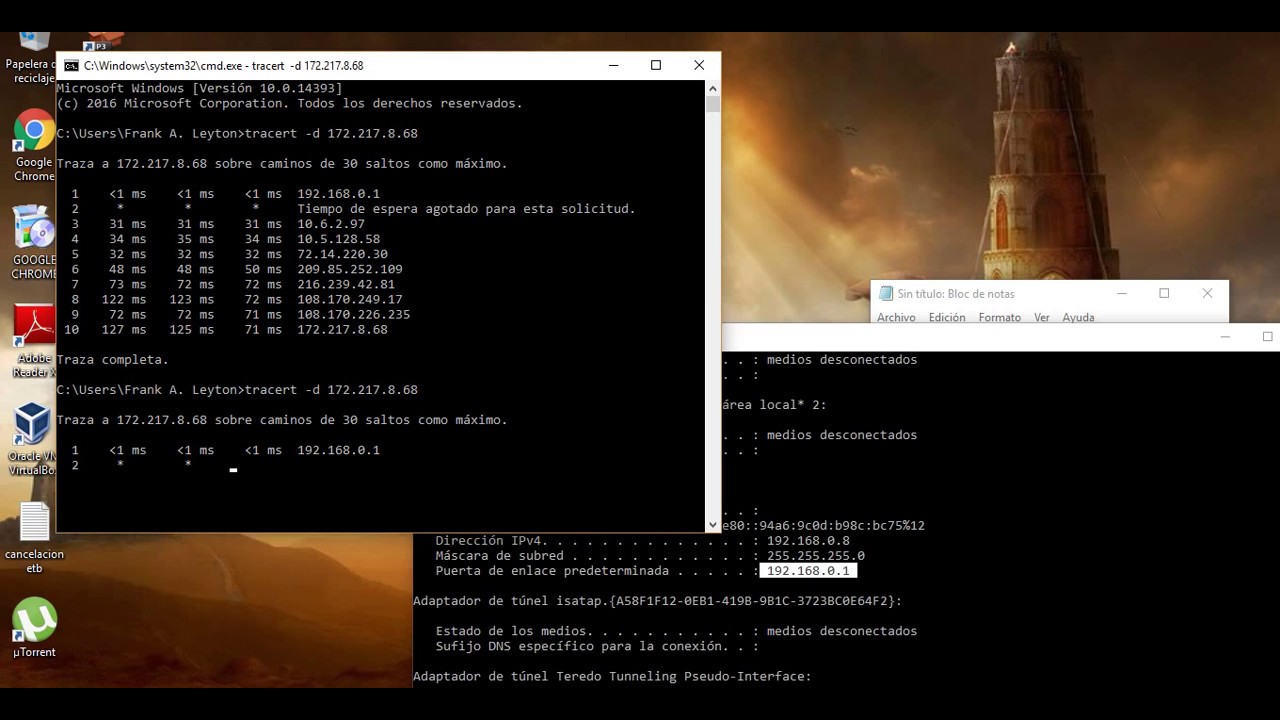 Como Hacer Tracert En Cmd Como Hacer Tracert En Cmd