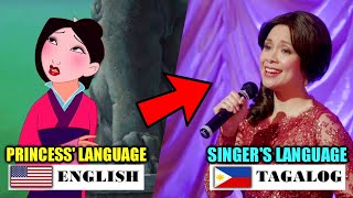 Disney Princess SINGERS in their Native Language