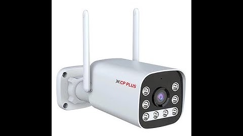 CP PLUS EZ R33G 4G Camera Wi Fi Setup