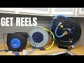 Retractable Reels Install | Garden Hose | Pneumatic | Extension Cord | Garage Makeover pt. 3