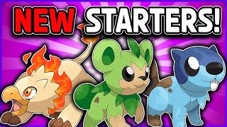Creating NEW Starter Pokemon for my Fakemon Region!