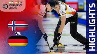 NORWAY v GERMANY - Round robin - BKT Tires &amp; OK Tire World Men&#39;s Curling Championship 2023