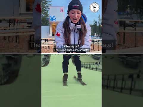 Ski jumping has changed a lot since 1956! ⛷️😲