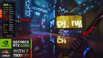 Ghostrunner 2 l RTX 4080 + Ryzen 7 7800X3D l 1440p Ultra Graphics Settings