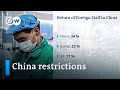 China bars foreign executives from returning to their companies | DW News