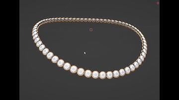 OMG! QUICK AND EASY BLENDER TUTORIAL ON MAKING A TENNIS CHAIN  ♥