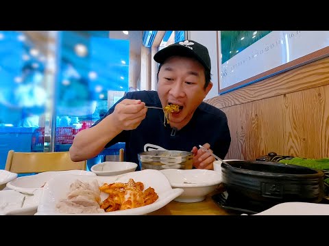 수육까지 리필해서 먹는 <strong>보리밥맛집</strong> VLOG