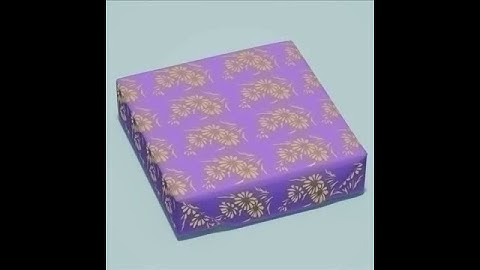 3D Model Gift Box Review