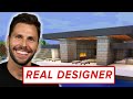A Real Designer Builds A Mansion In Minecraft • Professionals Play