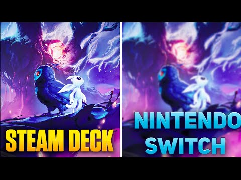Steam Deck vs Nintendo Switch - Ori and the Will of the Wisps