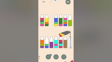 brain game water sort level 201 gameplay walkthrough solution