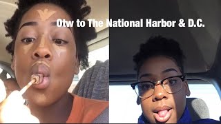 Copy of DOING MY MAKEUP IN THE CAR VLOG 4 || spring break