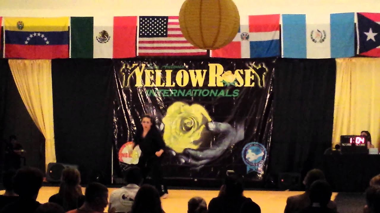 Sensei Clarissa Villanueva Yellow Rose 2014 YouTube