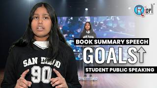 Book Summary Speech – Goals | Student Public Speaking