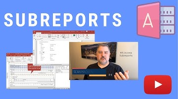 How to Use a Subreport in MS Access