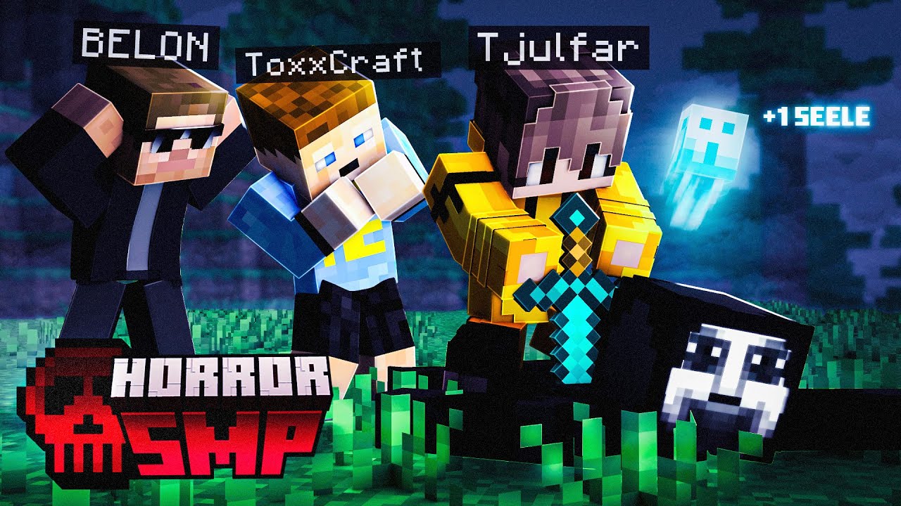DIREKT DAS BESTE TEAM im NEUEN PROJEKT ☠️ Minecraft Horror-SMP (Folge 1)