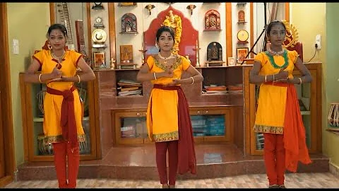 Angikam Bhuvanam |Bharathanatiyam |Classical dance|Shiva Shlokam|group dance.