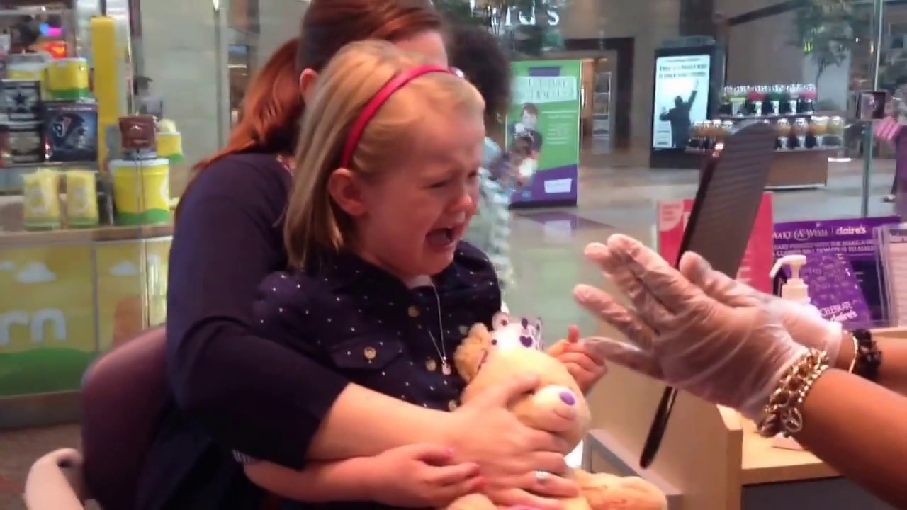 Ella gets her ears pierced and has hilarious reaction YouTube