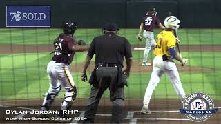 Dylan Jordan Prospect Video, Rhp, Viera High School Cl Of 2024