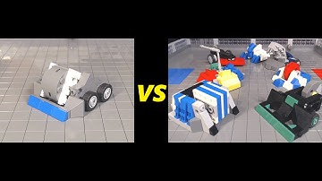 Lego Battlebots 1 Year Anniversary Special Blue Flame vs Champions!
