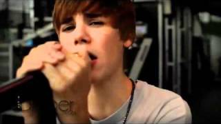 Justin Bieber sings 