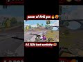 AMS gun power for pubg mobile 🥵 #pubgmobile #viral #bgmisensitivitysettingscode
