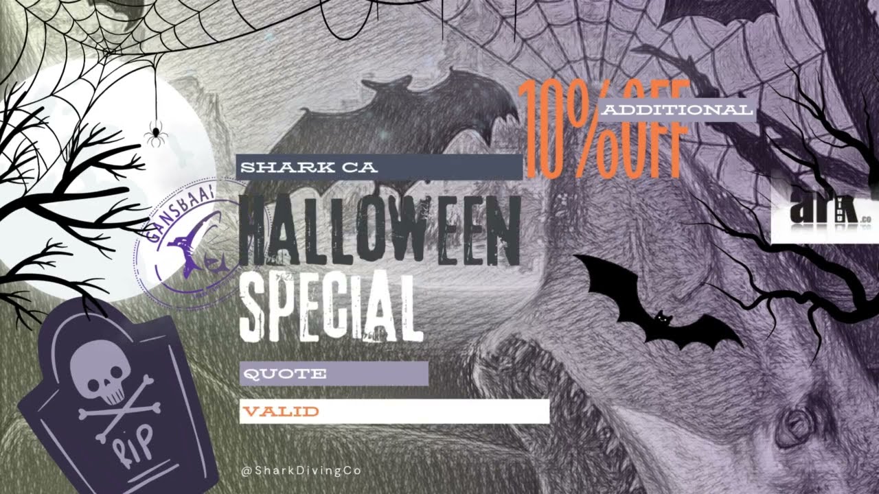 Gansbaai Shark Cage Diving  Halloween Special