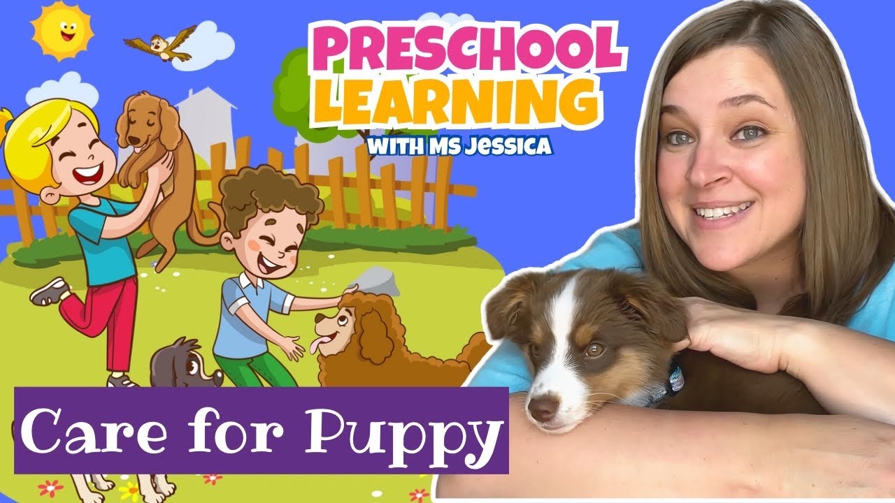 Preschool Learning with  Ms Jessica🐶 | Learn to care for PETS