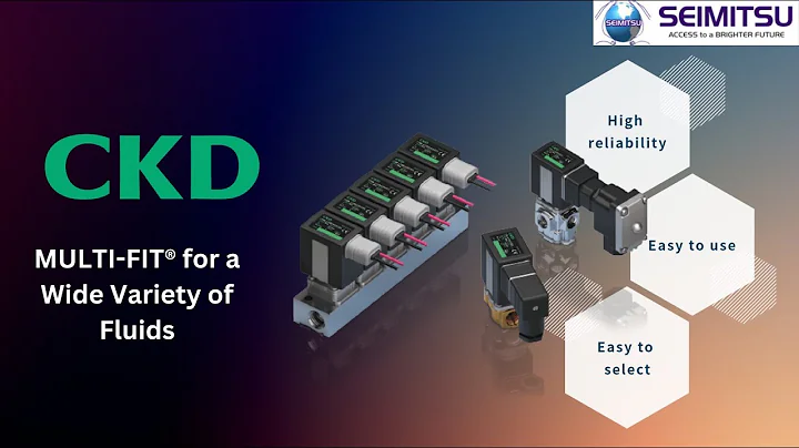 CKD Multi Fit Solenoid Valve for Various Fluids | SEIMITSU
