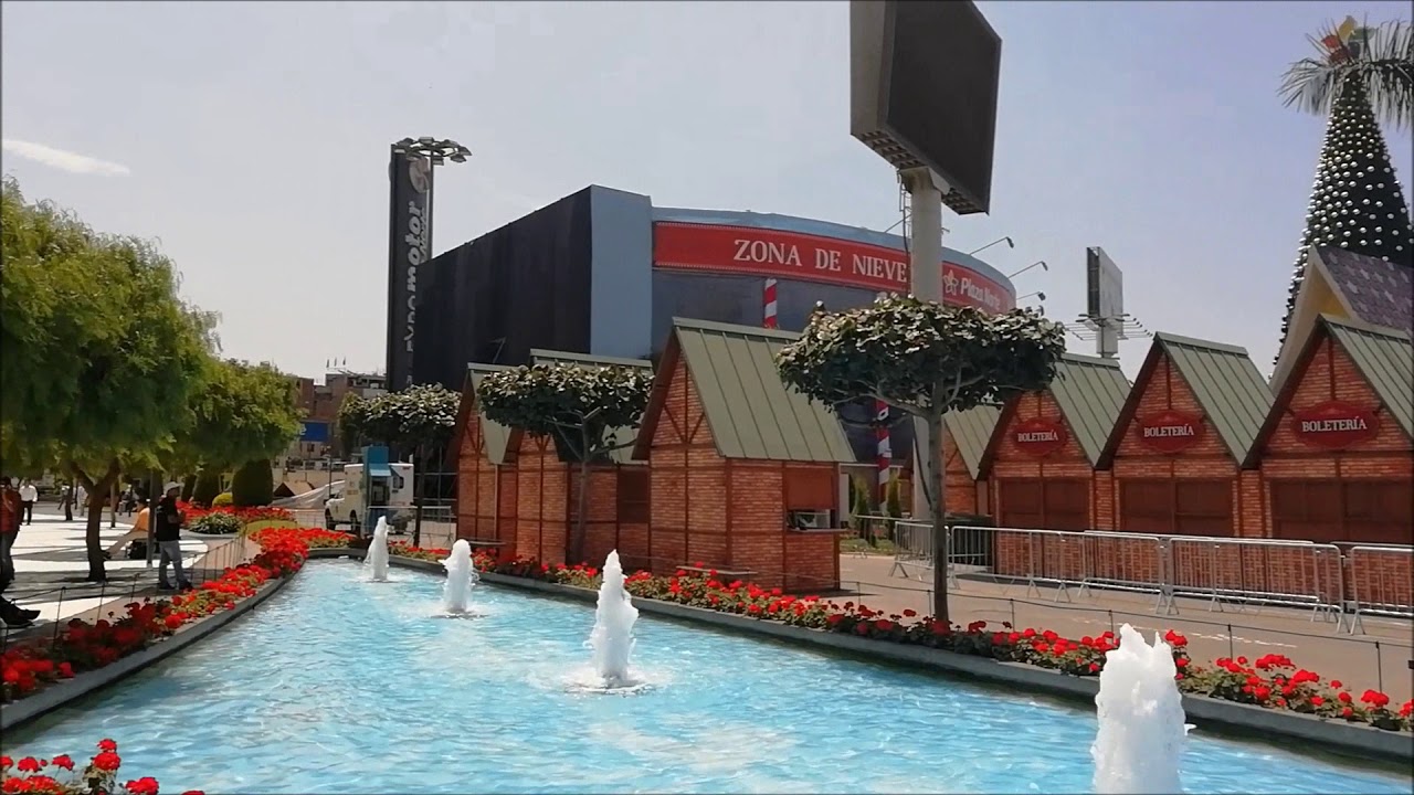 Centro comercial Plaza Norte La Villa de Papa Noel YouTube