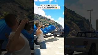The Police hit my secret trailer... BIG MISTAKE! 😂💀 #gta5 #gta
