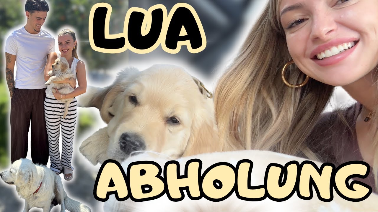WIR HOLEN UNSEREN WELPEN AB 🐾😍 LUA 🌙