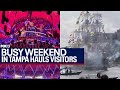 WWE events, Gasparilla haul in thousands to Tampa Bay area