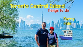 Toronto Central Island 🏝️ Ferry ⛴️ ride | Toronto Islands tour #travel #canada #ferry #2024 #vlog