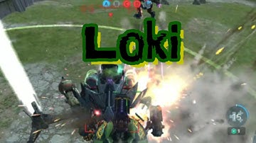 War Robots Loki . Distracting half the red team.