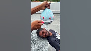 Balloon and Water Game 😂🤣 Telugu Experiments Fun