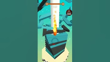 Stack Ball #LEVEL 42 #AllGamePlay #shorts #smashThrough #gaming Like & Subscribe for More!