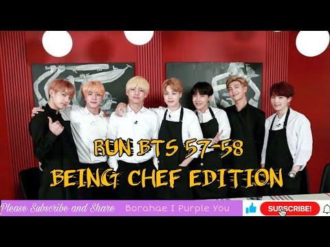 RUN BTS  EP 57-58 FULL EPISODE ENG SUB | BTS BEING CHEF EDITON.💋💖😎✌