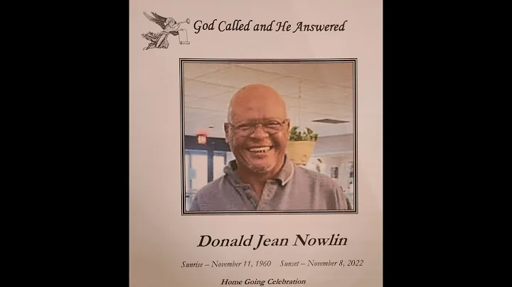 Donald Jean Nowlin Funeral Service