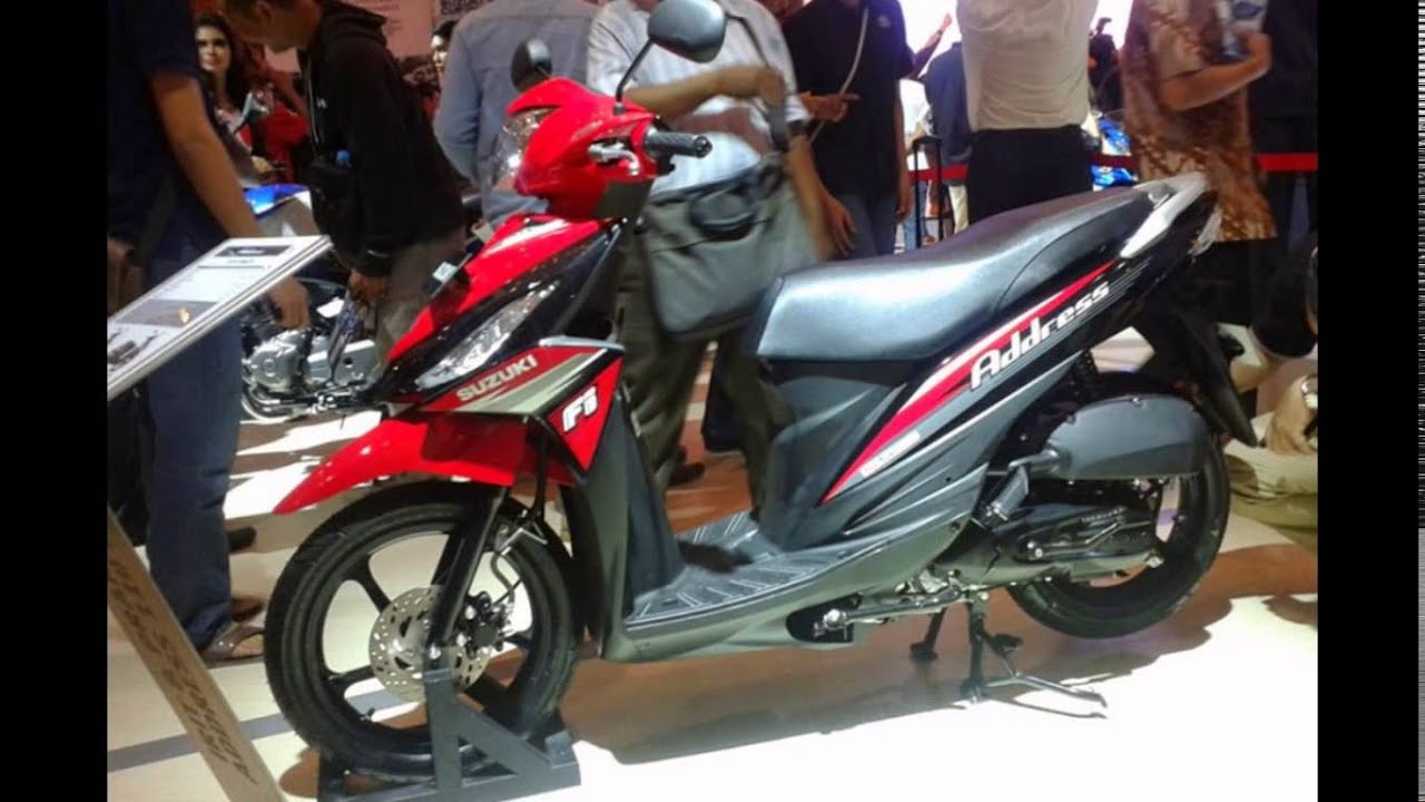 Video Modifikasi Motor Matic''Tampilan Anyar''Suzuki Address Racing Terbaru - YouTube
