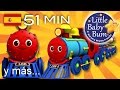 El tren de colores | Y muchas más canciones infantiles | ¡LittleBabyBum!