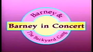 Barney & The Backyard Gang: Barney In Concert Custom Theme (Barney & Friends Version)