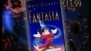 Fantasia Vhs Uk Advert 1991 disneyfantasia 