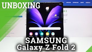 UNBOXING of SAMSUNG Galaxy Z Fold 2 – First Impression