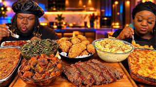 I COOKED THE ULTIMATE SOUL FOOD FEAST FOR MY FAMILY!!!