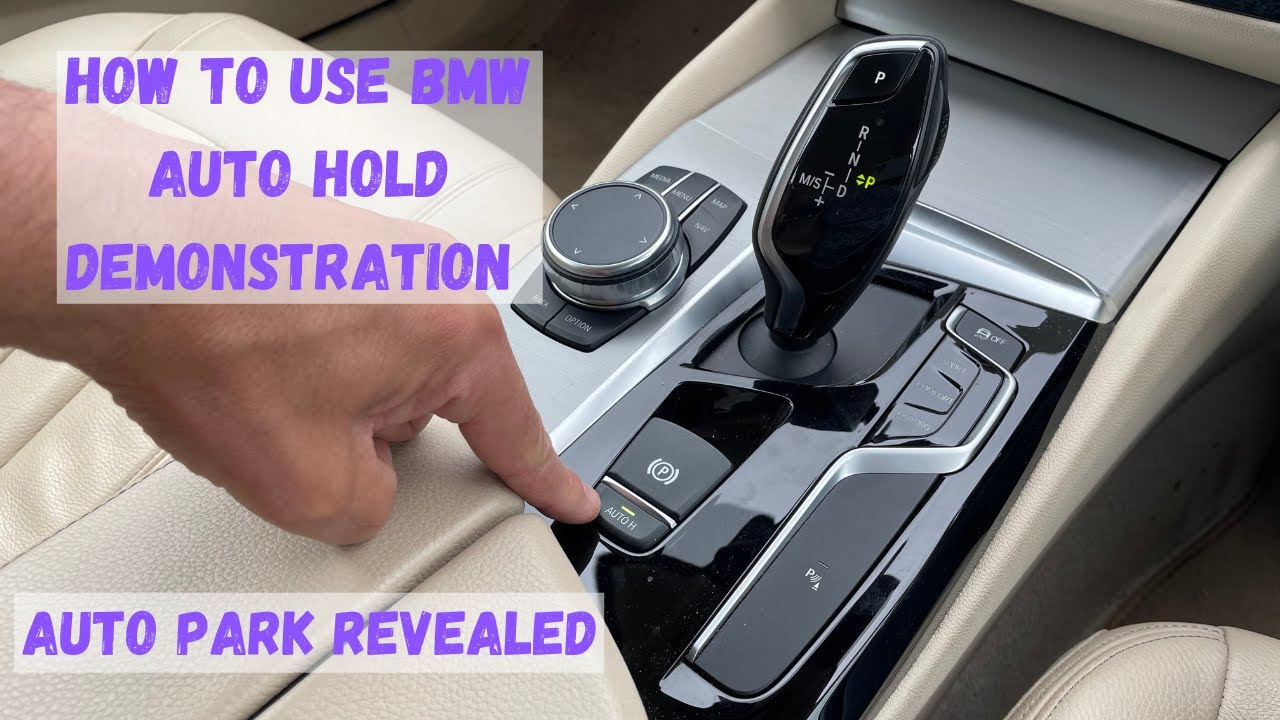 How to use the Auto Hold function in your BMW – BMW How-To 