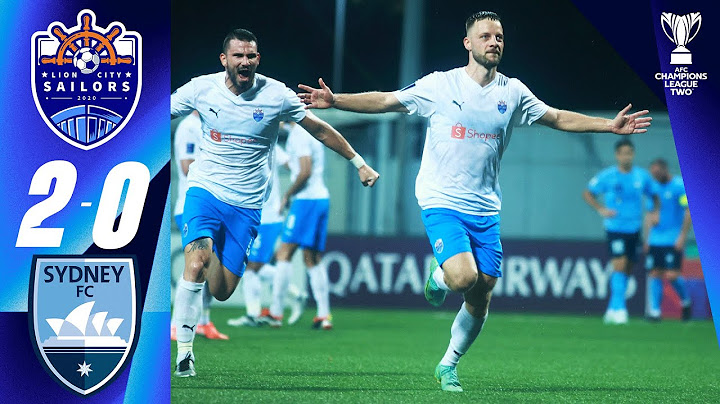 2 brilliant goals earn lead! | Lion City (SGP) - Sydney (AUS) | Highlights AFC Champions League Two™